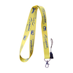 Sarı Lacivert Atatürk Imzalı Boyun Askı ipi ve Telefon Askısı + Kartlık