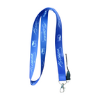 Lacivert Beyaz Atatürk imzalı Boyun Askı ipi ve Telefon Askısı + Kartlık