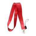 Kırmızı Renk Boyun Askı ipi ve Telefon Askısı + Kartlık