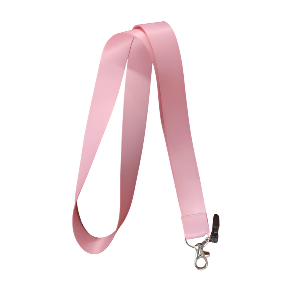 Pembe renk Boyun Askı ipi ve Telefon Askısı + Kartlık