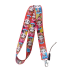 Frida Desenli Boyun Askı ipi ve Telefon Askısı + Kartlık