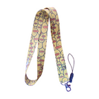 Sarı Ördekler Desenli Boyun Askı ipi ve Telefon Askısı + Kartlık