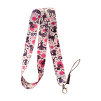 Sevimli Kedi Desenli 4 Boyun Askı ipi ve Telefon Askısı + Kartlık