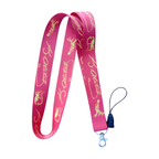 Kırmızı Sarı Atatürk imzalı Boyun Askı ipi ve Telefon Askısı + Kartlık