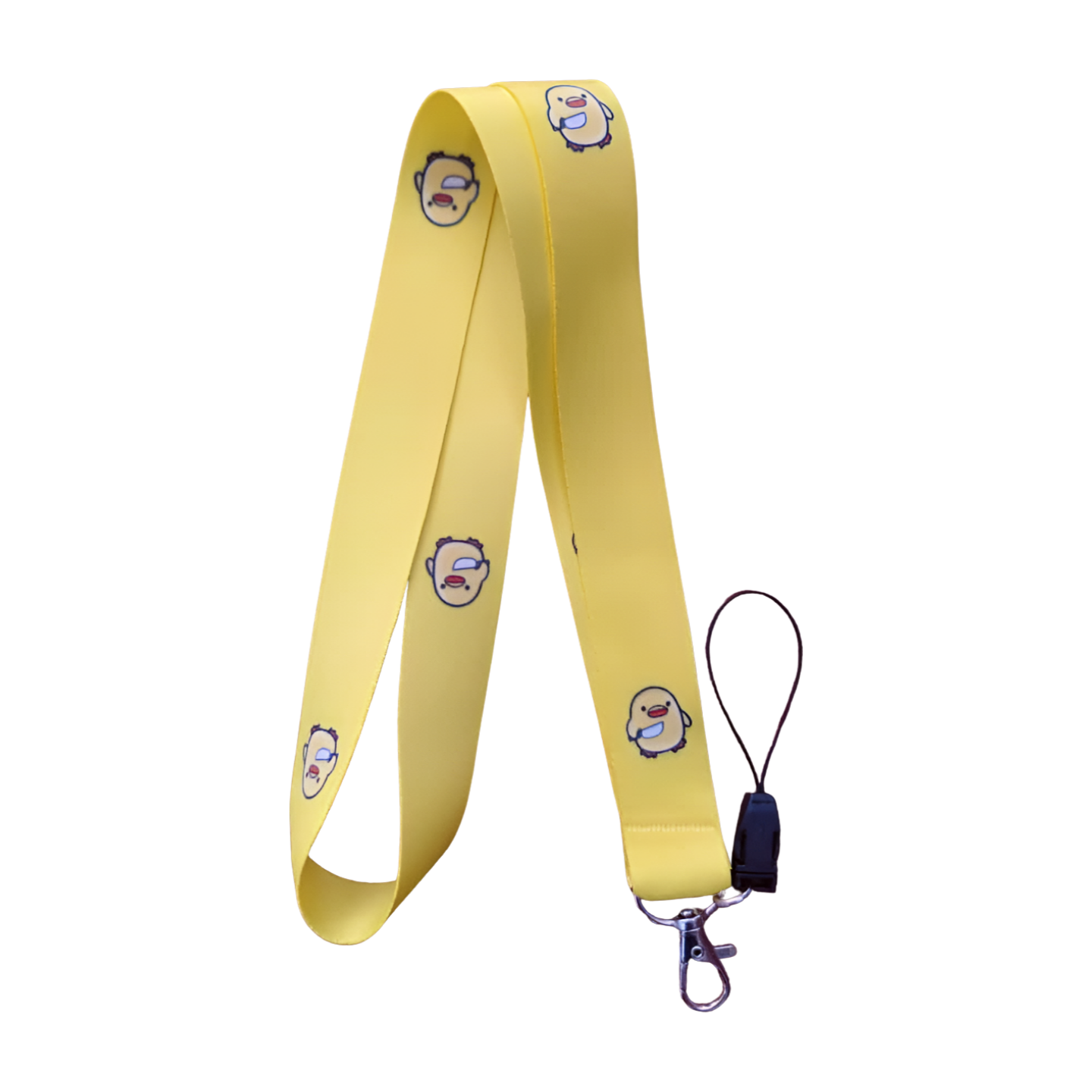 Civciv 2 Desenli Boyun Askı ipi ve Telefon Askısı + Kartlık