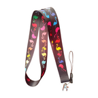 Flamingo Desenli Boyun Askı ipi ve Telefon Askısı + Kartlık