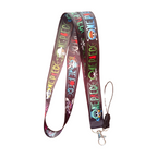 Korsan figürlü Boyun Askı ipi ve Telefon Askısı + Kartlık