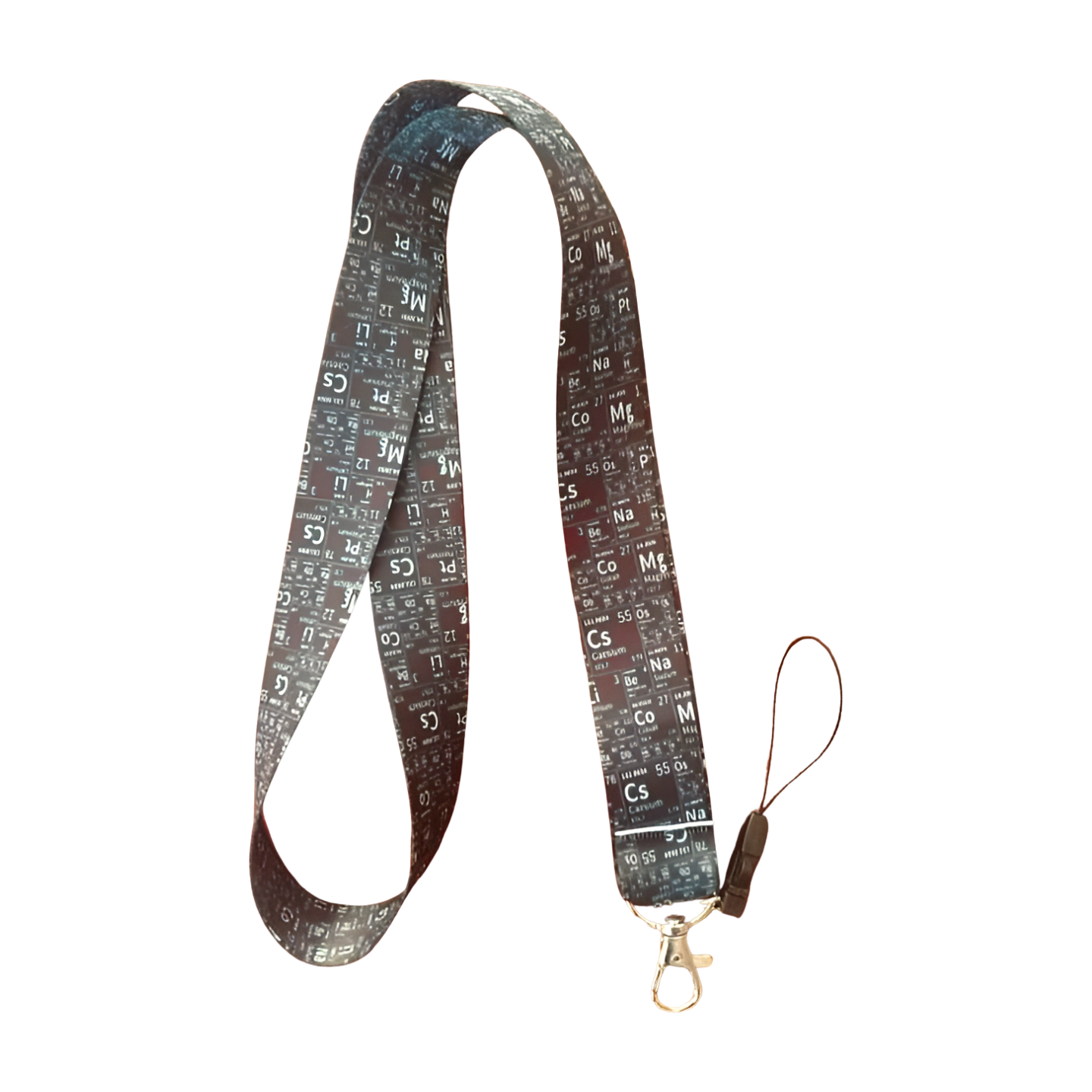 Öğrenci Kimya Formülleri Boyun Askı ipi ve Telefon Askısı + Kartlık